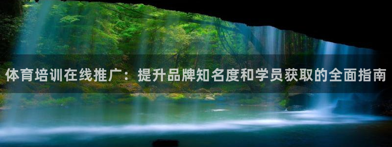 富联娱乐平台是什么软件：体育培训在线推广：提升品牌知