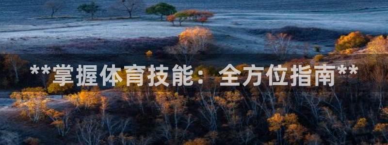 富联娱乐总代理：**掌握体育技能：全方位指南**